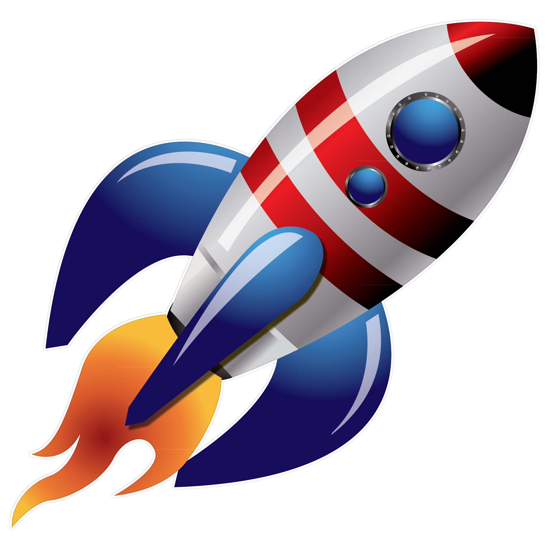 Rocketship clipart realistic, Rocketship realistic Transparent FREE for