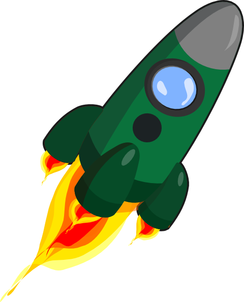 Clip art at clker. Clipart rocket green rocket