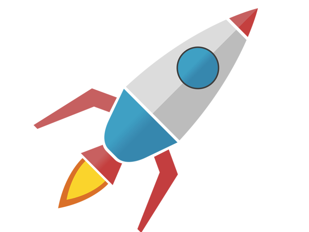 Vector icon free icons. Universe clipart simple rocket