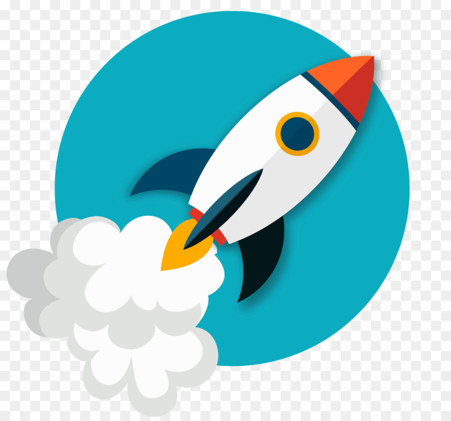 Clipart rocket launched. Cartoon 