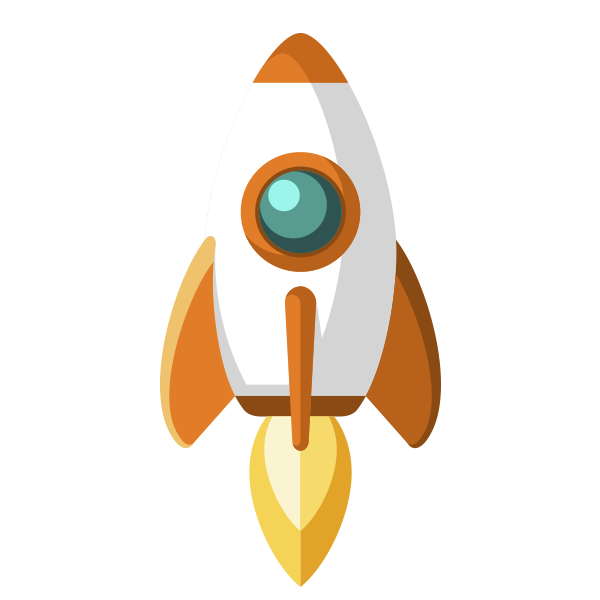 Azreia launchpad powered by. Clipart rocket launching pad