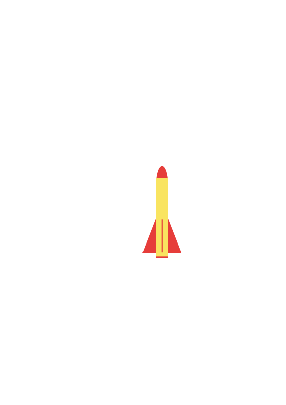 Missile pencil and in. Clipart rocket missle