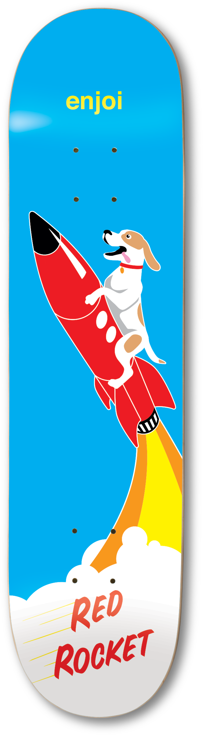 Enjoi skateboards concreet canvas. Clipart rocket red rocket