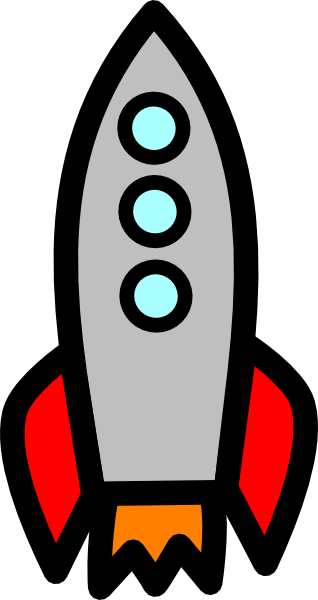 Clipart rocket simple rocket. Ship drawing free download