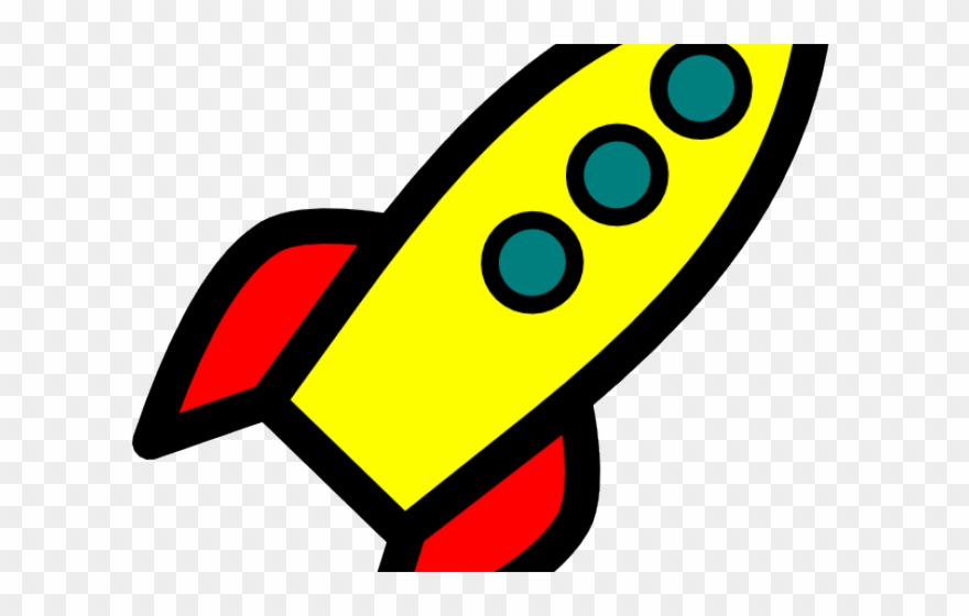 Missile cartoon space png. Clipart rocket simple rocket