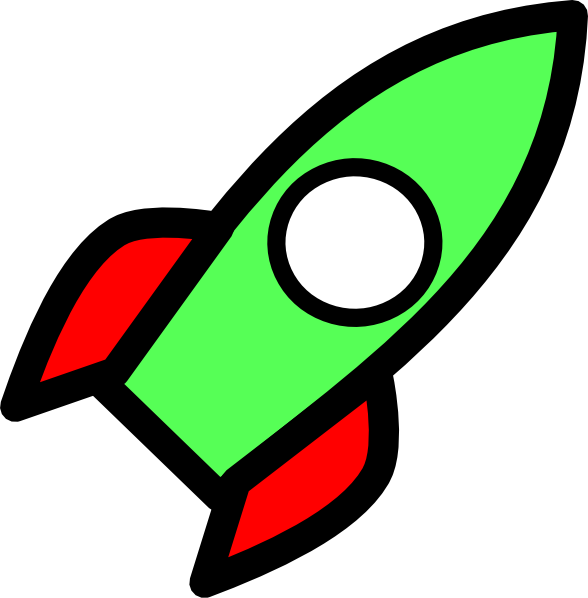 clipart rocket space craft