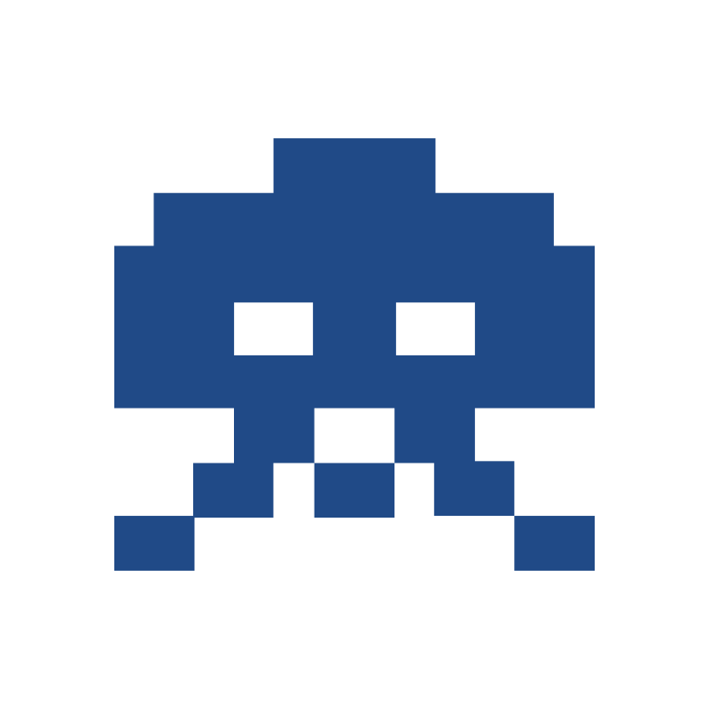 clipart rocket space invaders