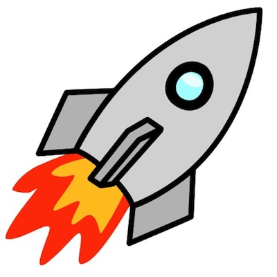 clipart rocket