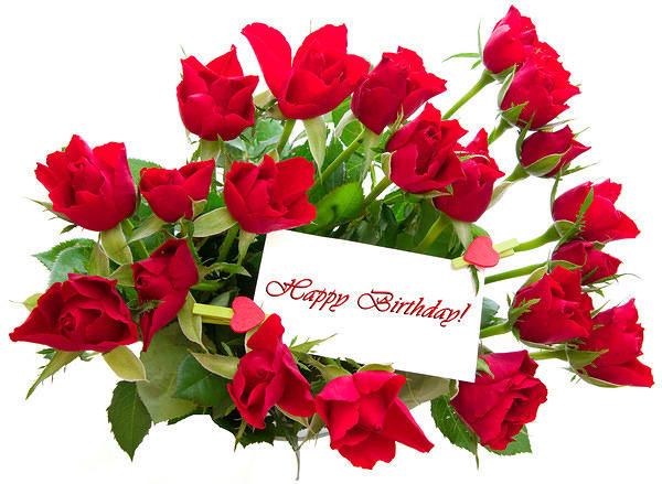 rose clipart birthday