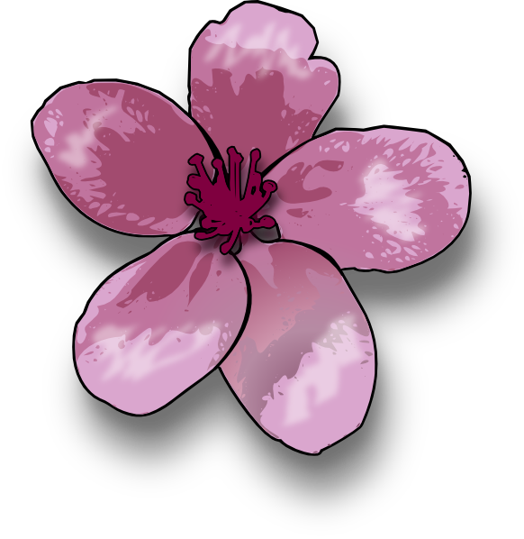 Clipart rose blossom. Clip art at clker