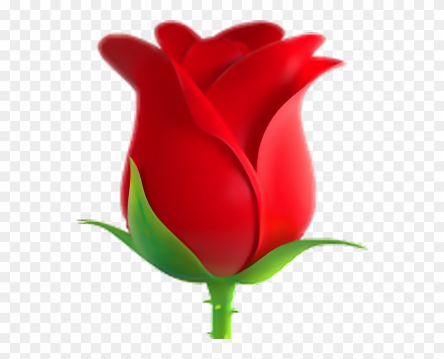 Clipart roses emoji. Falling rose pinclipart 