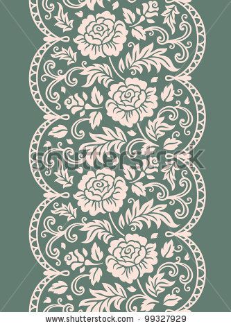 Clipart rose lace. Google search stencils saree