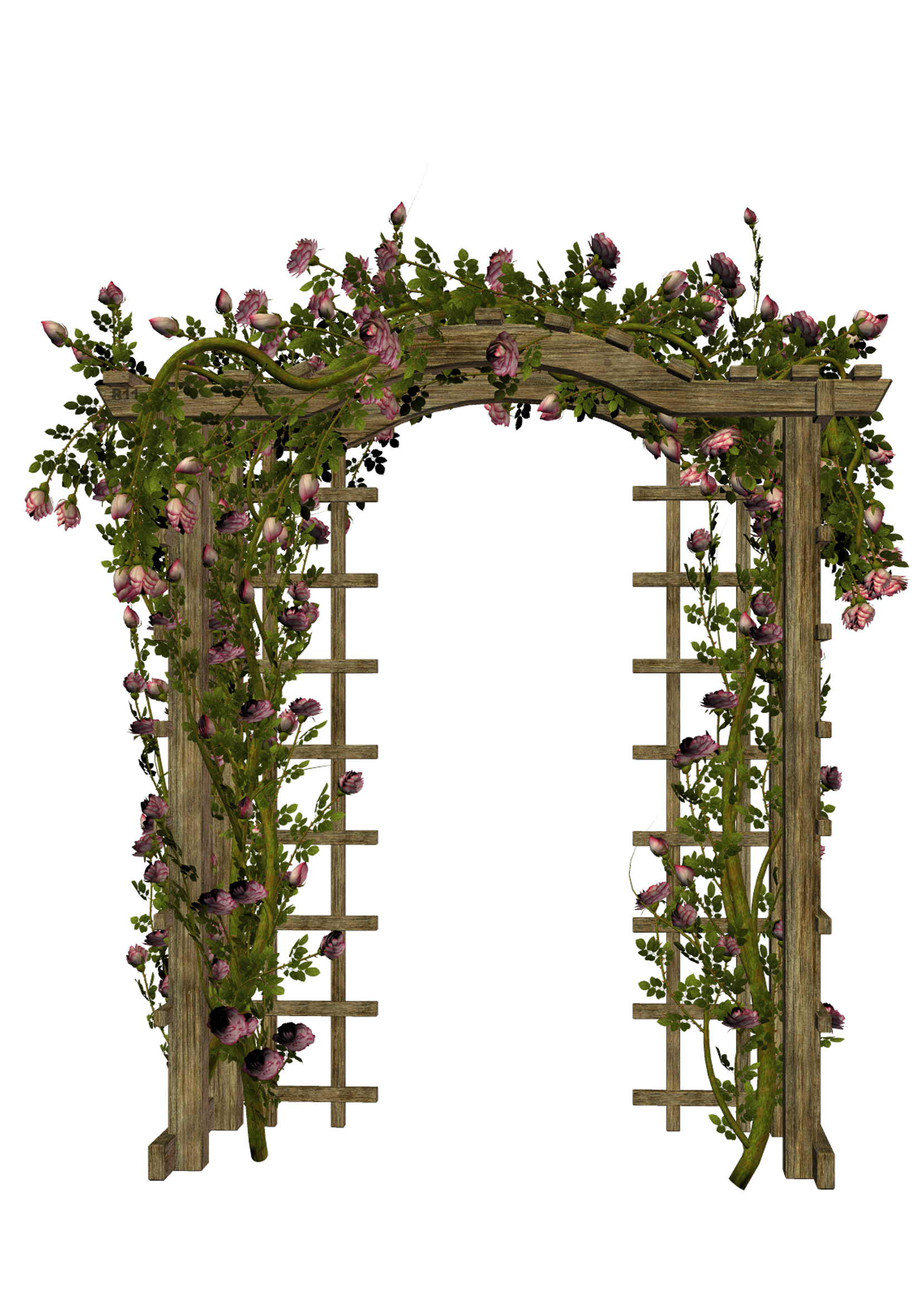 Arch clip art rose. Gate clipart old gate