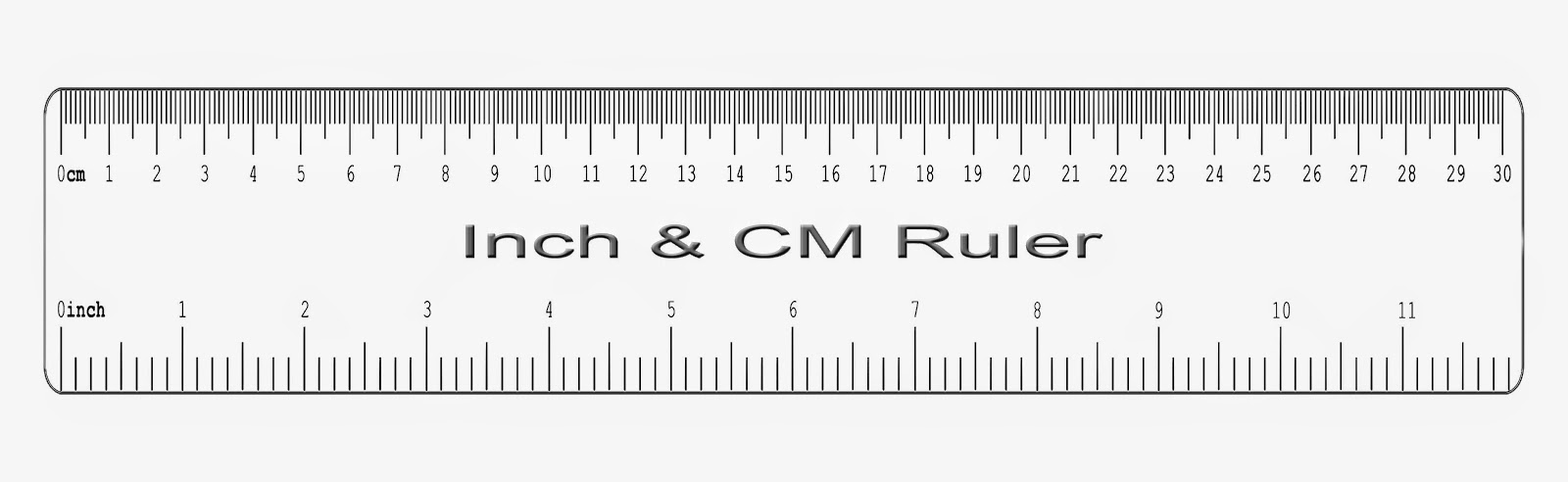 clipart ruler 20 cm
