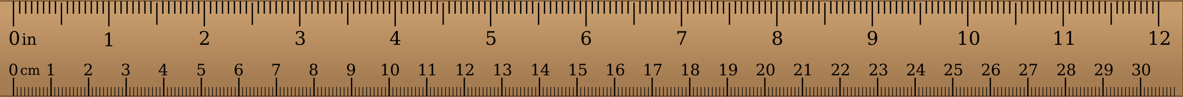 clipart ruler brown