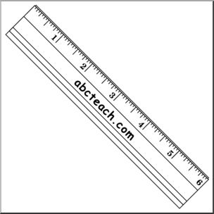 clipart ruler elementary