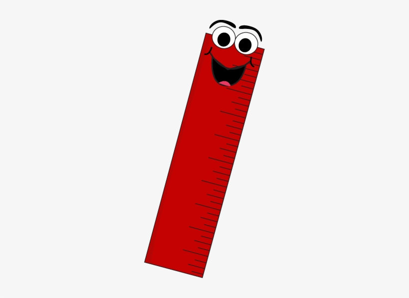 ruler clipart red