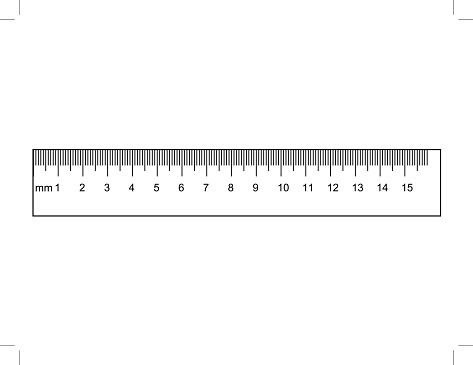  inch black and. Clipart ruler horizontal