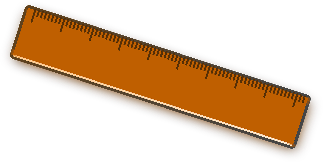 ruler clipart brown