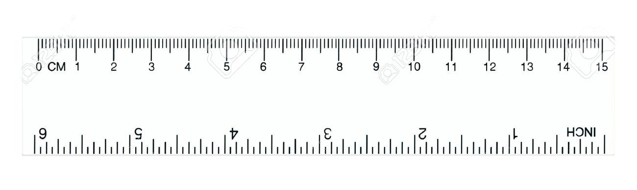 life size ruler mm