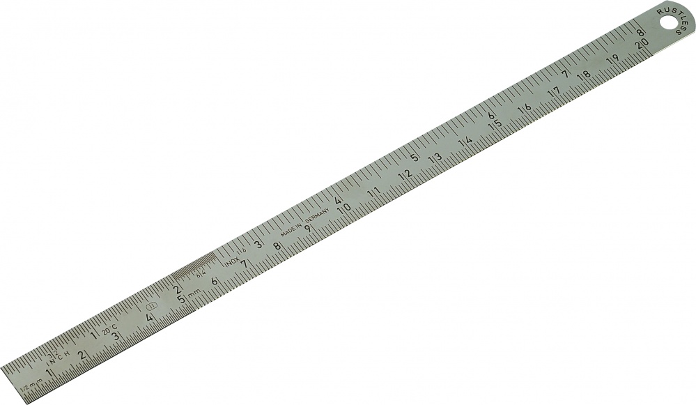 Stainless steel cm inch. Clipart ruler metal ruler
