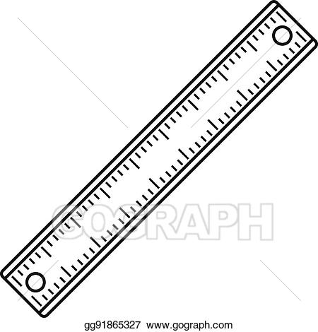 clipart ruler outline