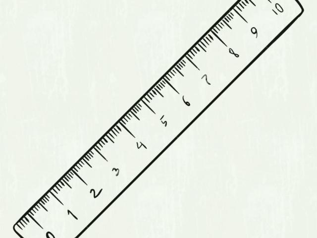 ruler clipart rular