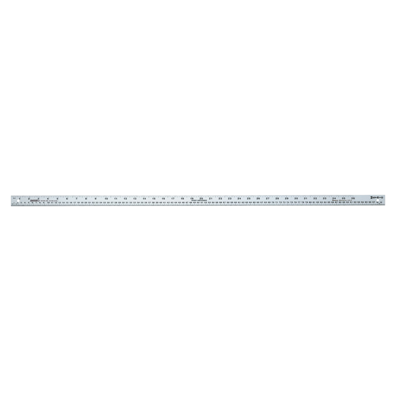 Aluminum inch metric meterstick. Clipart ruler rule
