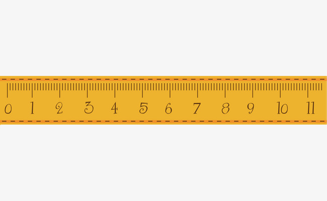 Hand drawn yellow cli. Ruler clipart scale ruler