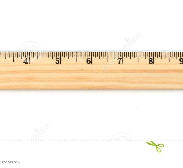  inch stock image. Clipart ruler standard