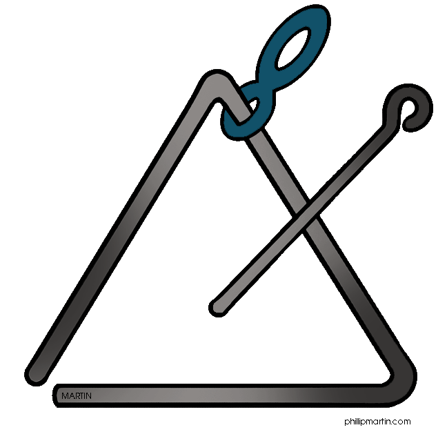 Clip art black and. Xylophone clipart triangle instrument