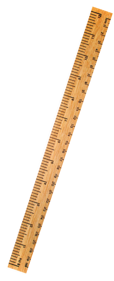 Ruler wooden ruler