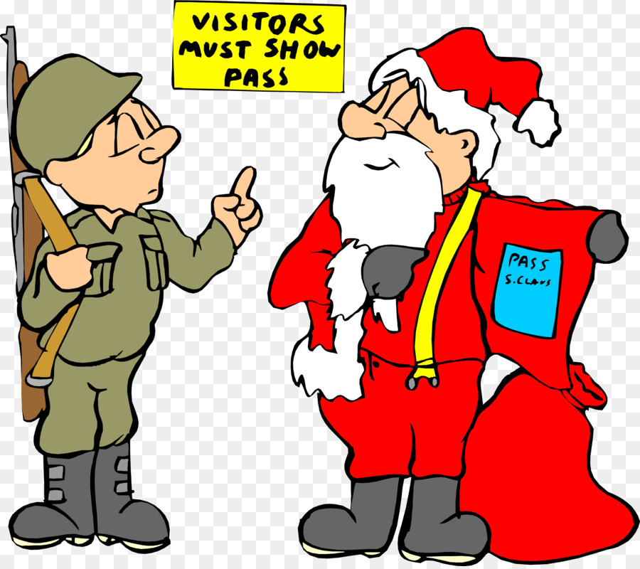Santa clipart army, Santa army Transparent FREE for