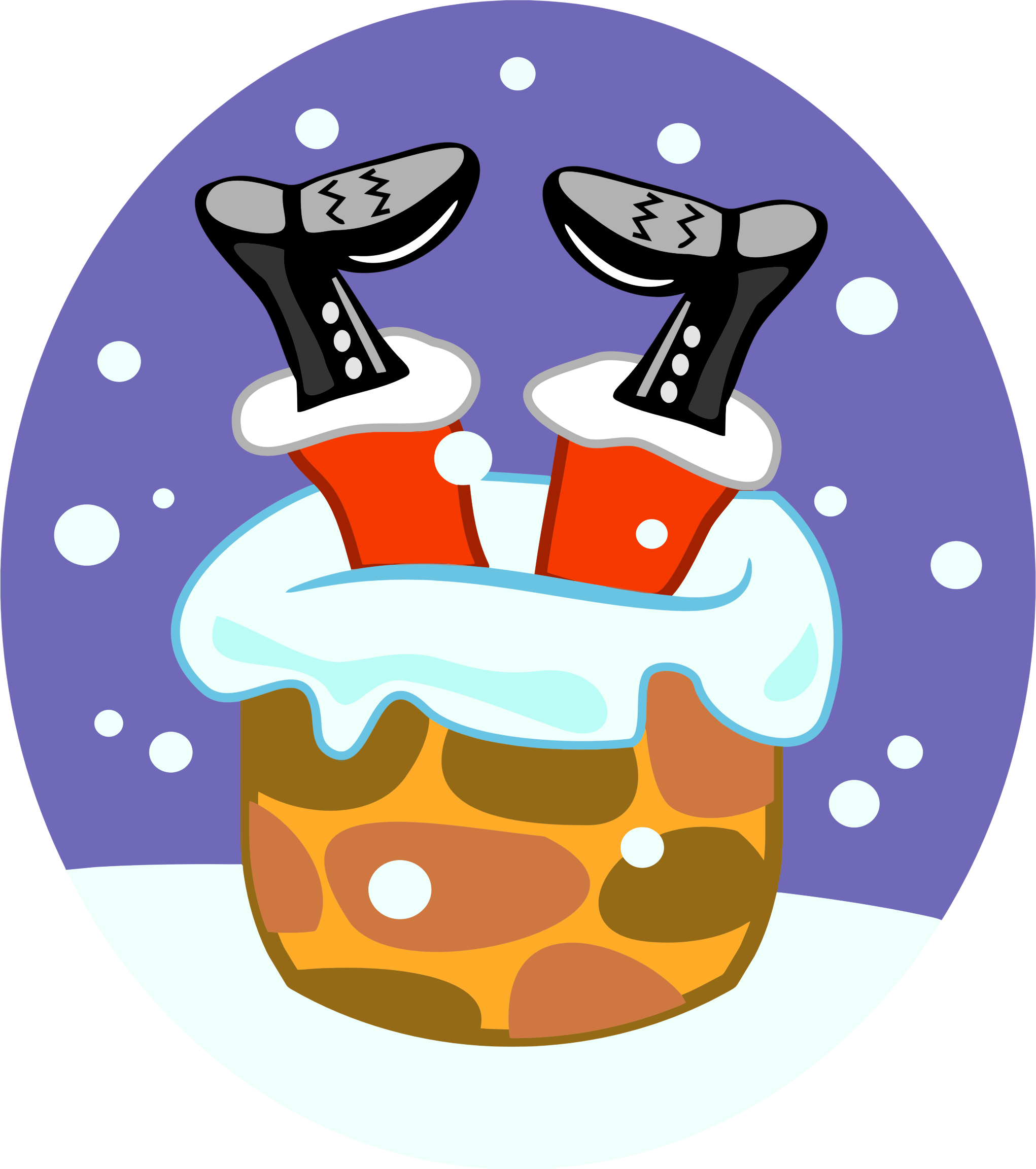 Mud clipart stuck.  collection of santa