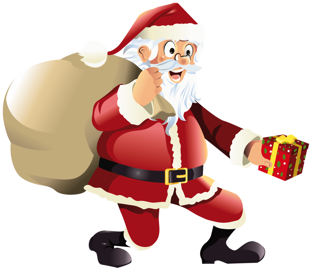 Picture png free icons. Gifts clipart santa claus