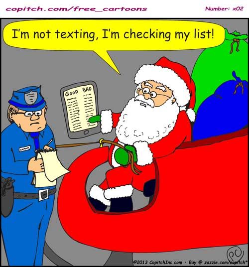 clipart santa police