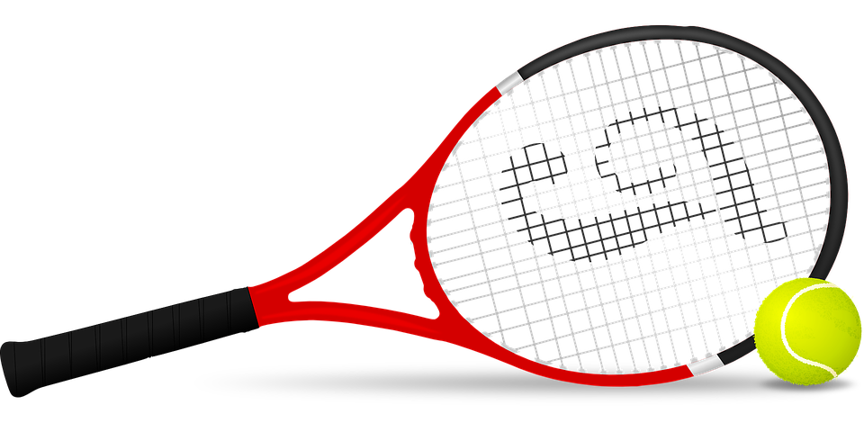 clipart santa tennis