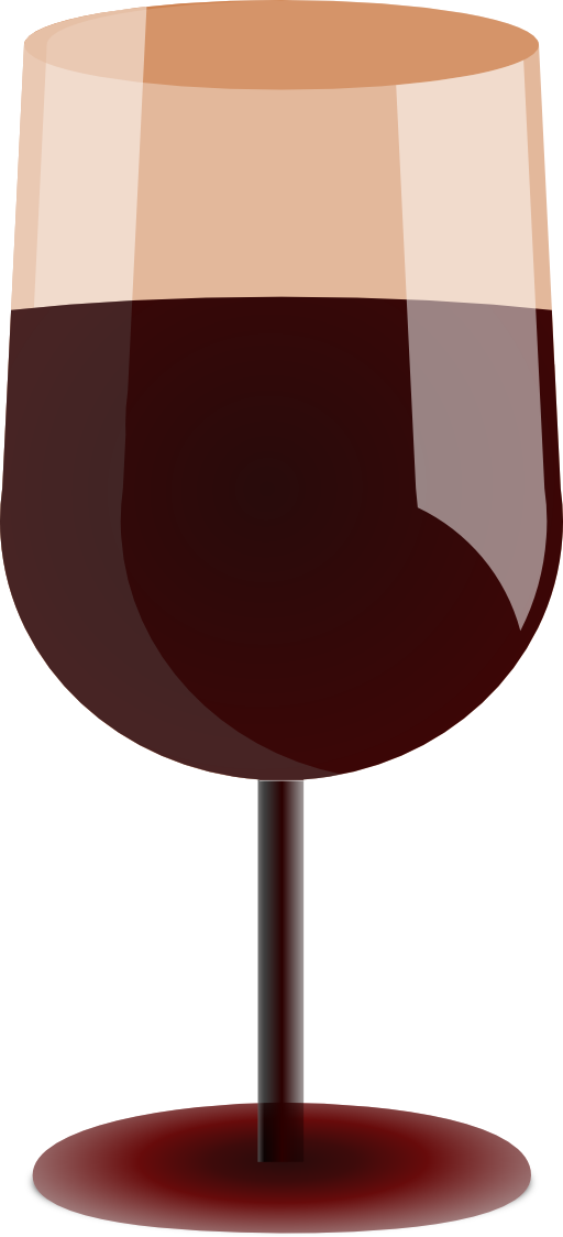 santa clipart wine