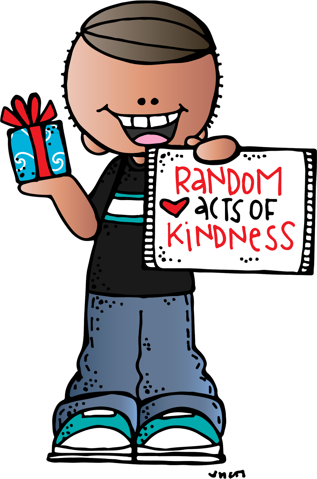 kindness clipart boy