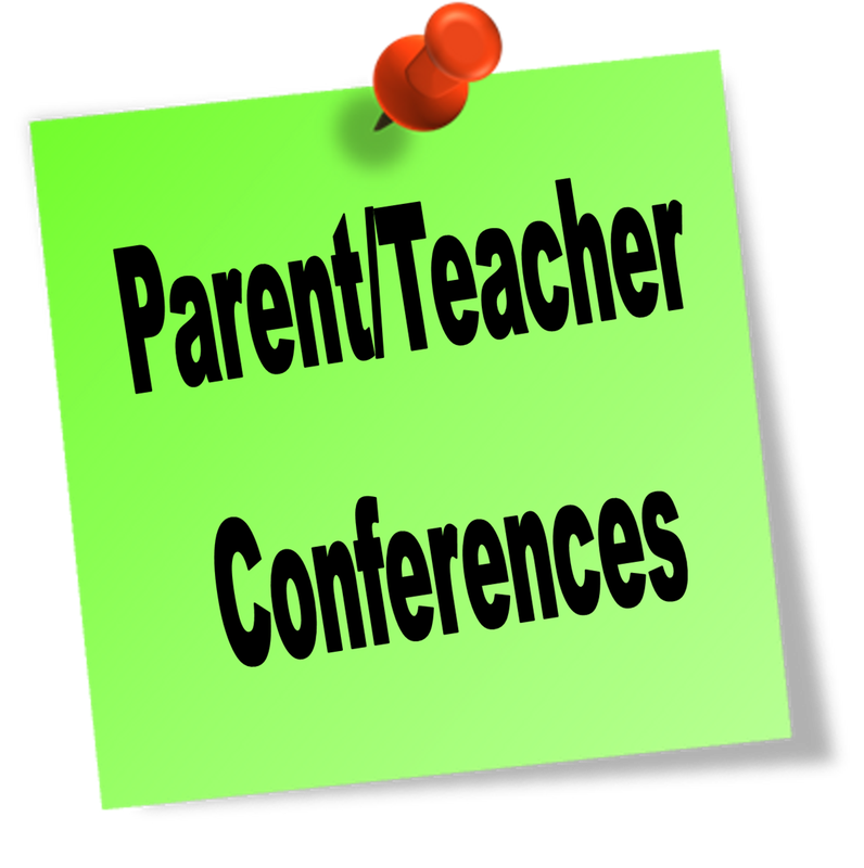 Parent teacher conferences time. Wednesday clipart monday