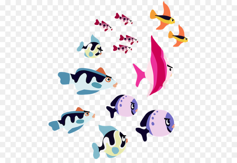 clipart school fish