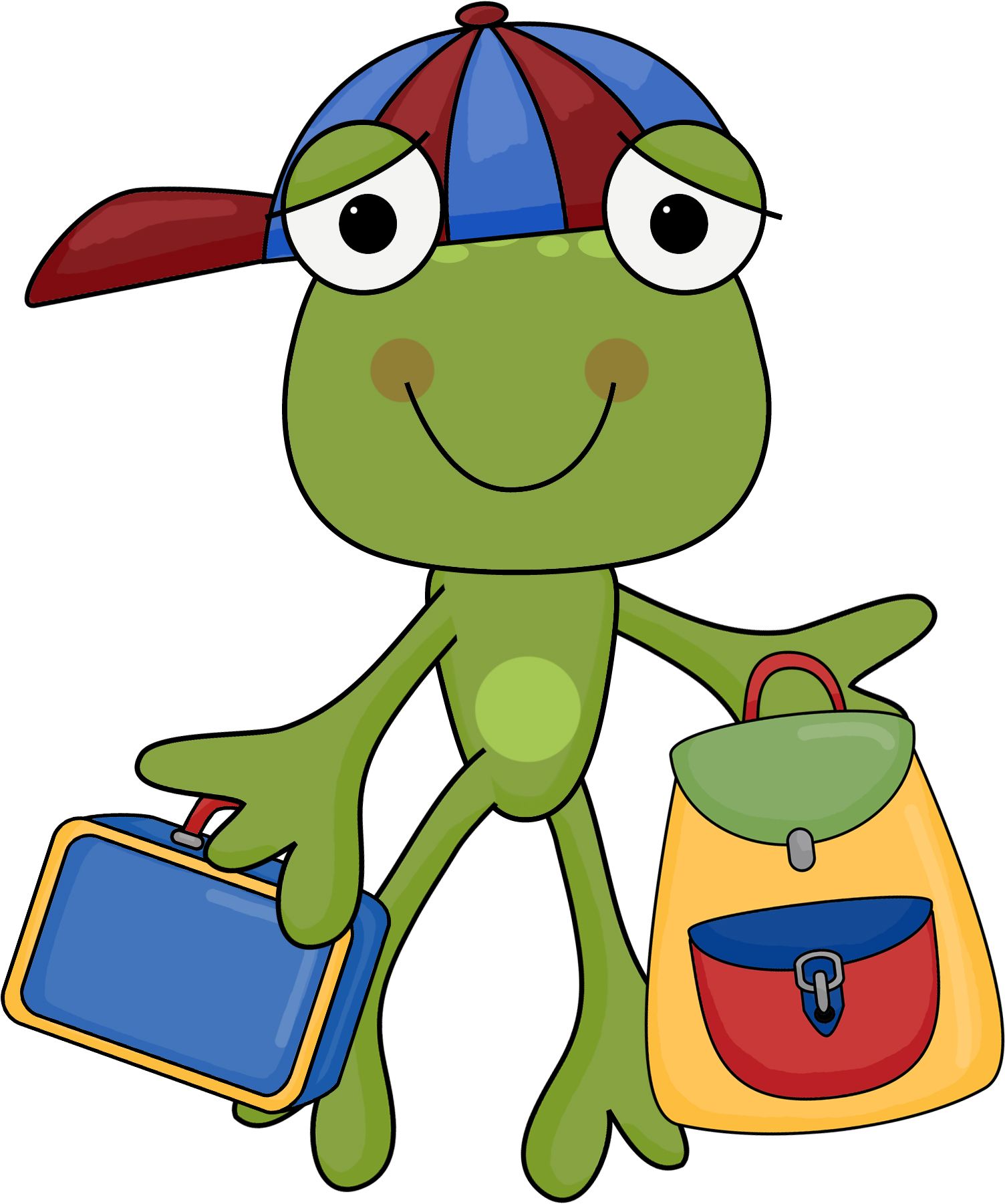 frogs clipart school