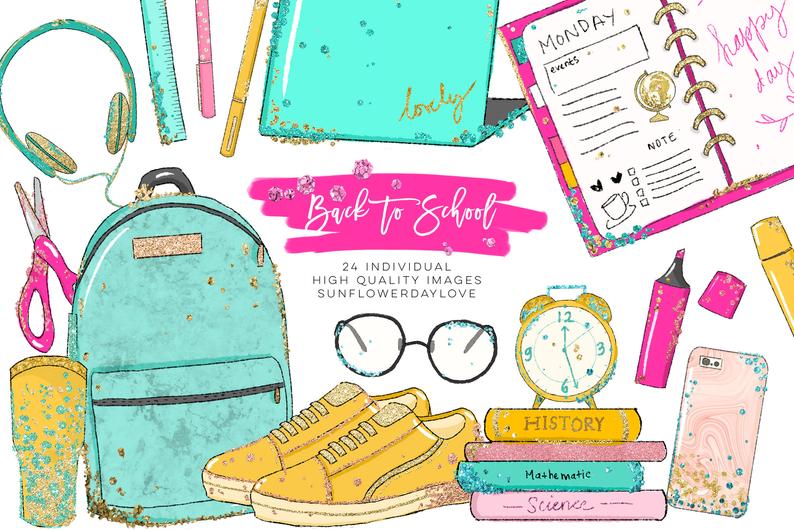 Clipart school planner, Clipart school planner Transparent FREE for ...