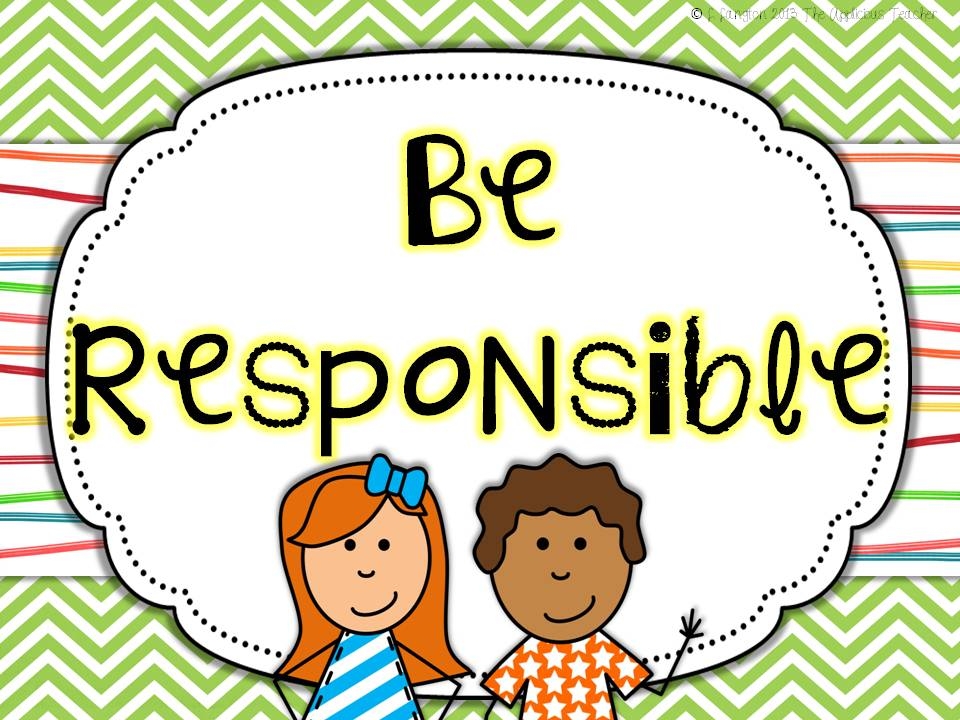 responsibility clipart school