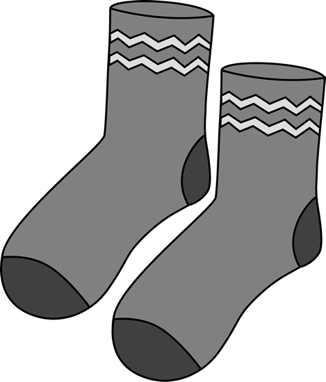 Sock clip art images. Clipart socks pair