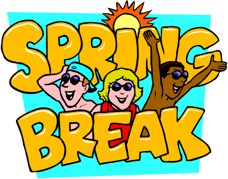 clipart school spring break