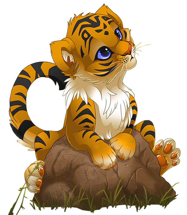 clipart tiger animated
