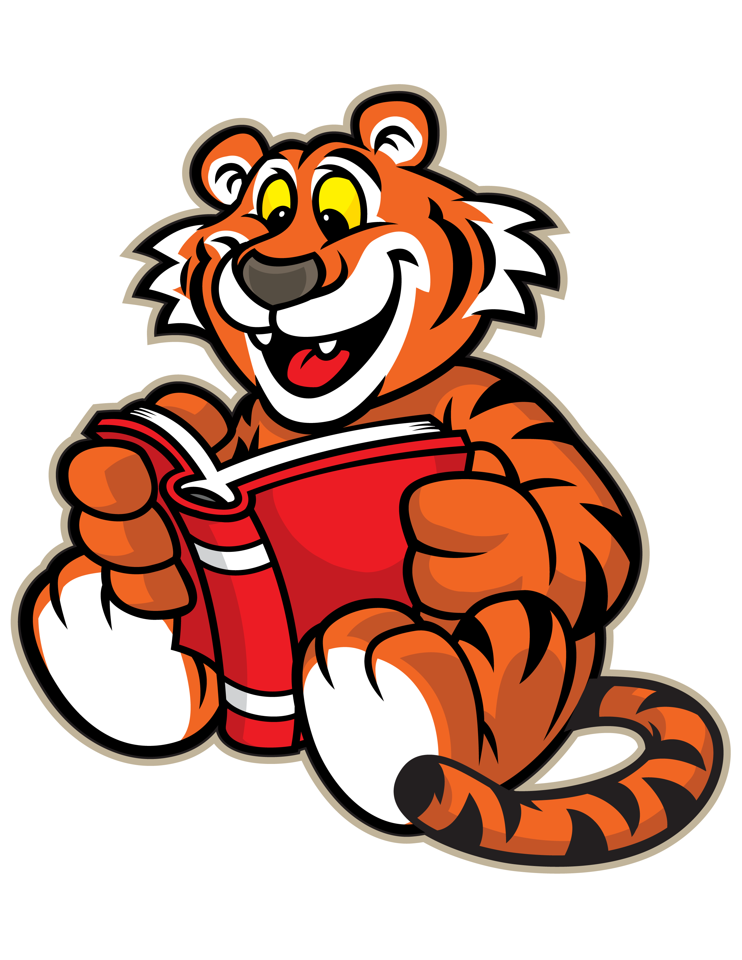 Clipart tiger school. Free on dumielauxepices net