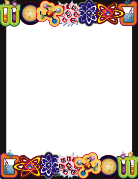 Pin on frames backgrounds. Clipart science borders