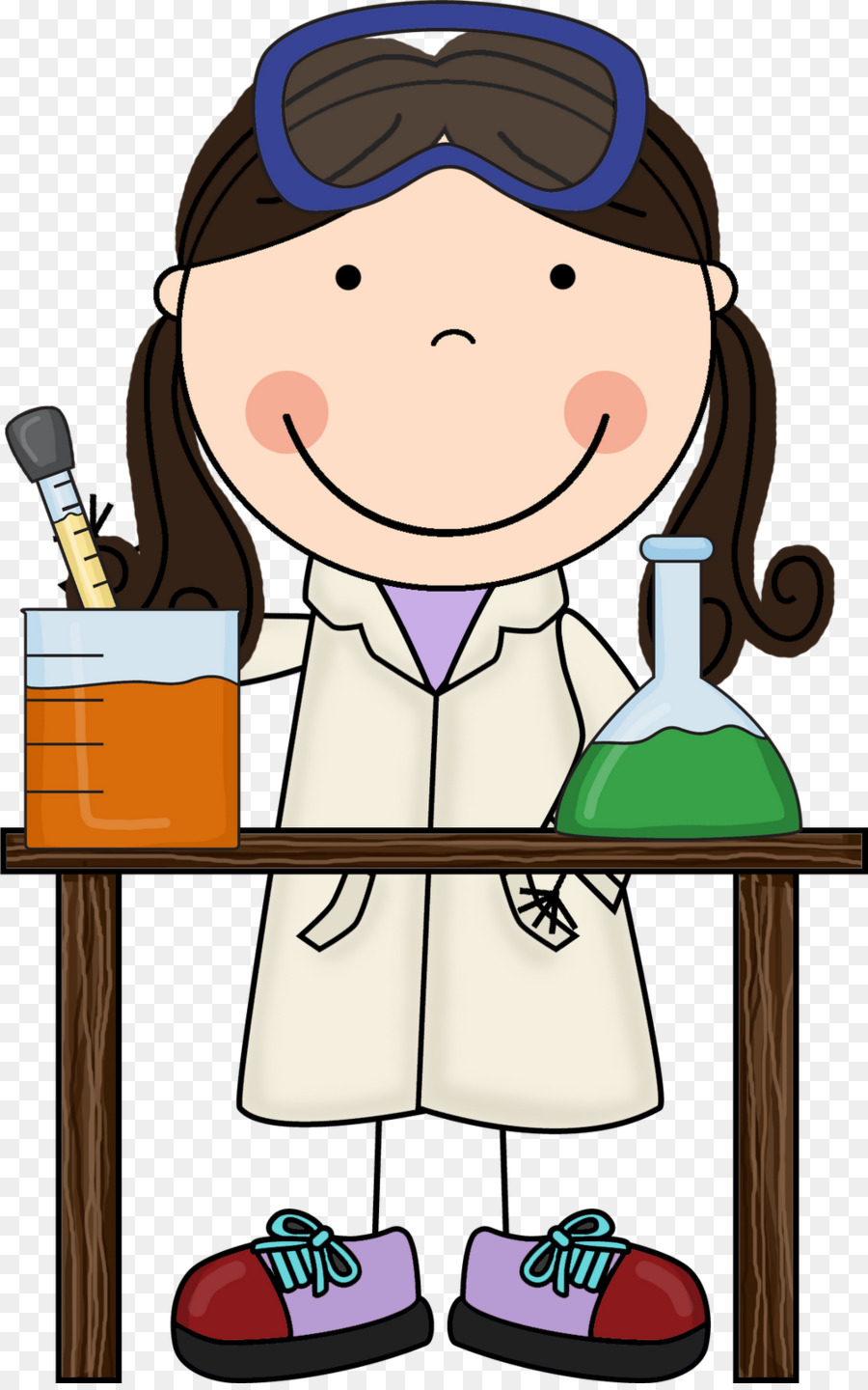 clipart science child